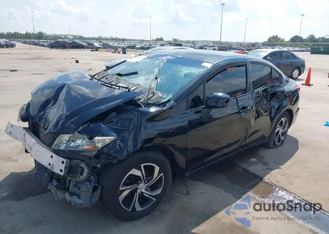 2013 Honda Civic Lx from USA, damaged, VIN 19XFB2F5XDE074705